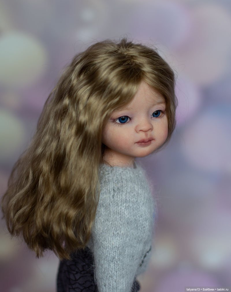 Юлька и гусь-обнимусь — ООАК Paola Reina (Паола Рейна) и испанских кукол: перерисовка