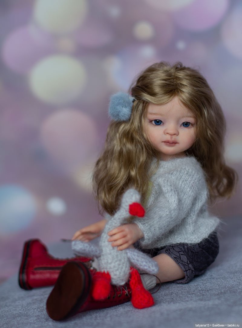 Юлька и гусь-обнимусь — ООАК Paola Reina (Паола Рейна) и испанских кукол: перерисовка (фото 4)