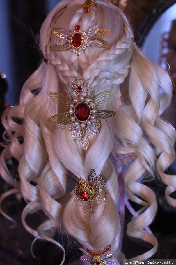 Парики с украшениями — Одежда и обувь для кукол BJD (БЖД): 1/3