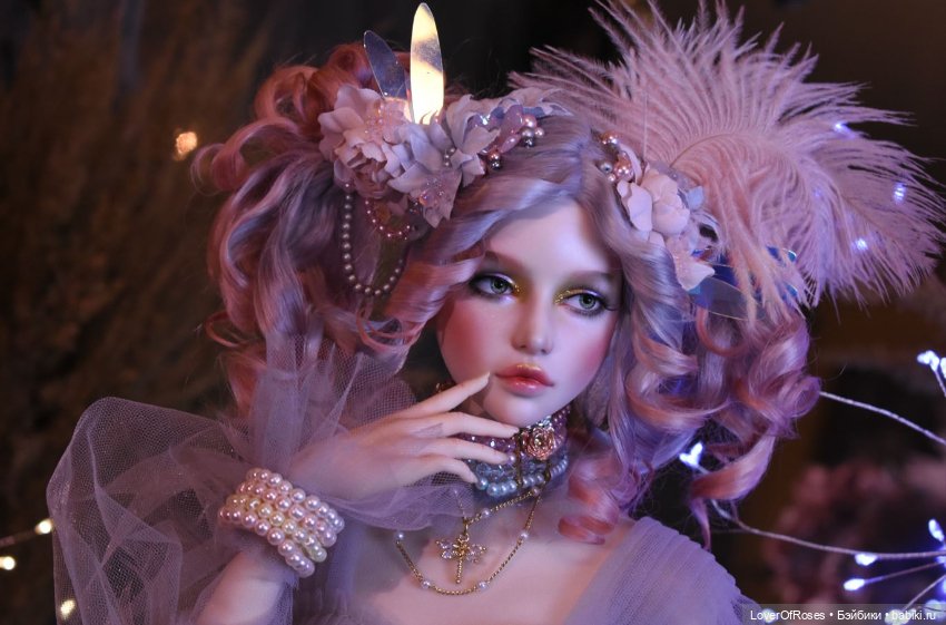 Парики с украшениями — Одежда и обувь для кукол BJD (БЖД): 1/3