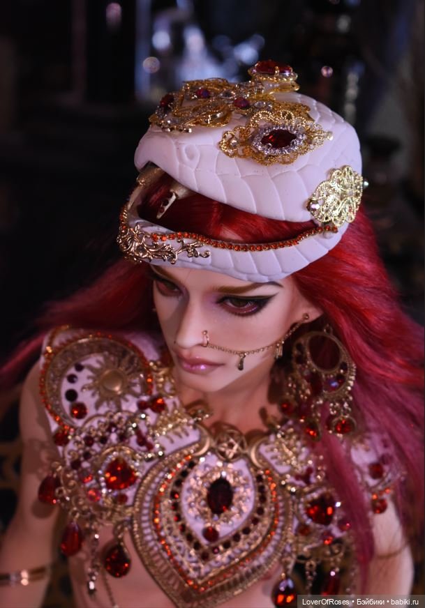 Парики с украшениями — Одежда и обувь для кукол BJD (БЖД): 1/3 (фото 10)