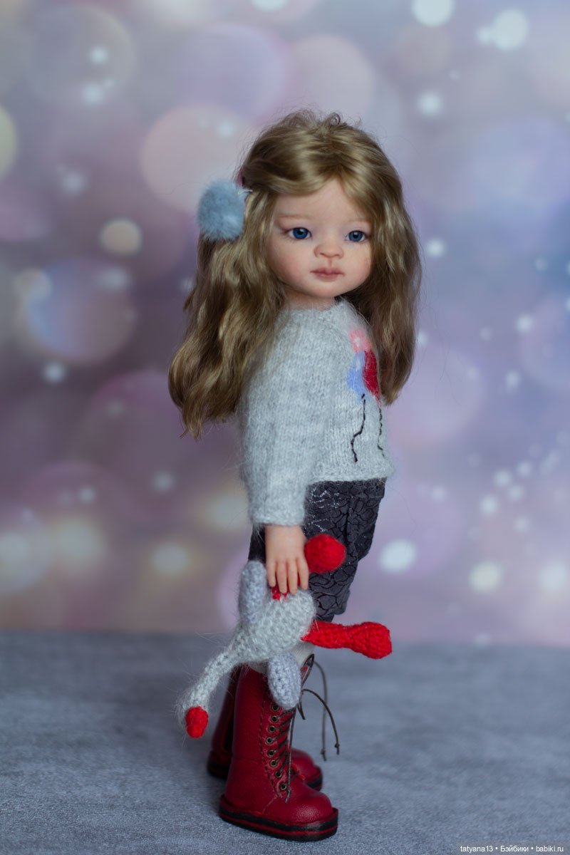 Юлька и гусь-обнимусь — ООАК Paola Reina (Паола Рейна) и испанских кукол: перерисовка (фото 3)