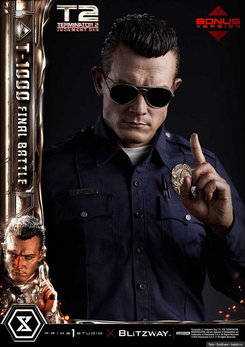 Prime 1 Studio - статуя Терминатора Т-1000 (фото 9)