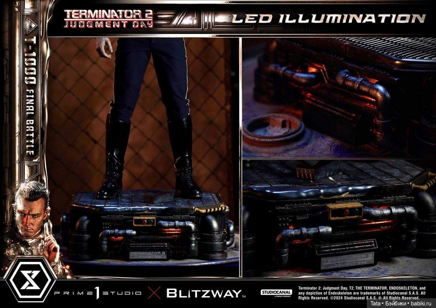 Prime 1 Studio - статуя Терминатора Т-1000 (фото 8)