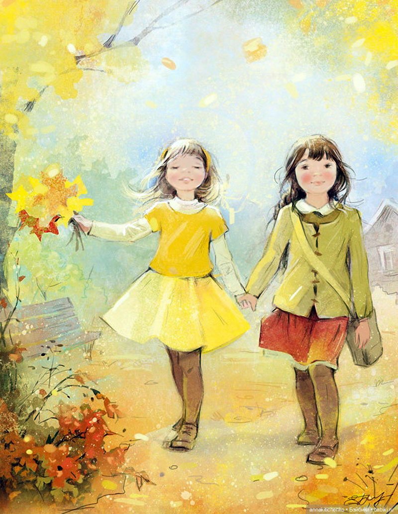 Добро пожаловать в детство! Нежные акварельные иллюстрации Екатерины Бабок