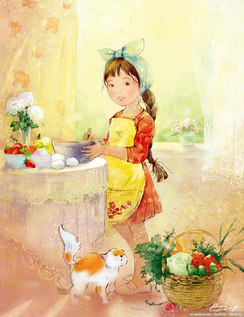 Добро пожаловать в детство! Нежные акварельные иллюстрации Екатерины Бабок
