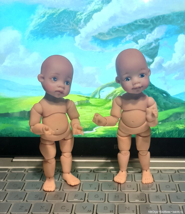 Помощницы — Авторские шарнирные куклы своими руками: лепка