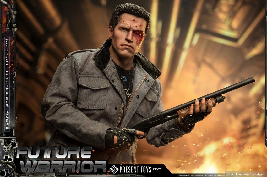 Present Toys анонсировали фигурку Т-800 (образ из бара "Technoir") (фото 4)