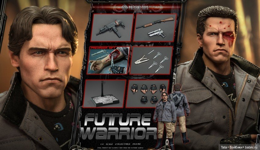 Present Toys анонсировали фигурку Т-800 (образ из бара "Technoir") (фото 5)