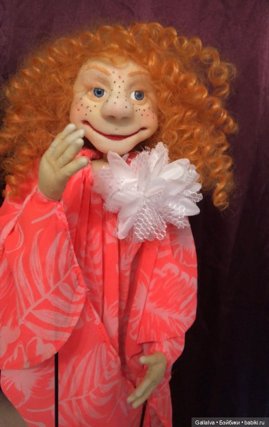 Апатамушта и К, часть 39 — Куклы из капрона и чулочной техники: авторские игрушки (фото 4)