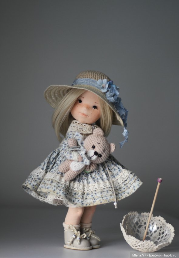 Ксюша - текстильная кукла (фото 3)