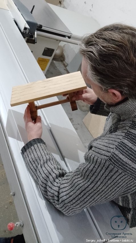 Стол 1/6 под старину — Мебель для кукол и домиков: фото (фото 3)