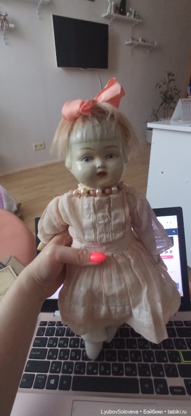 Знакомьтесь, Бекки — Редкие антикварные куклы и реплики: воск (фото 5)