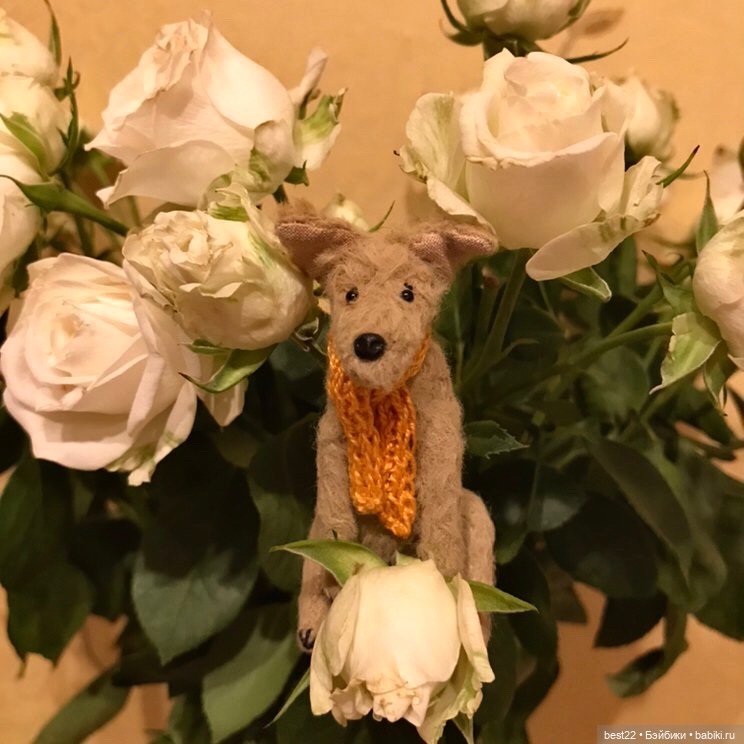 🐕 Гуччи — Домашние фото авторских игрушек: Тедди