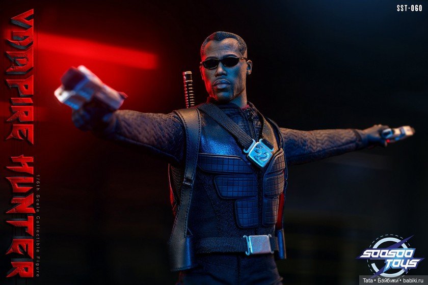 Soosootoys - экшн фигурка Блэйда Уэсли Снайпса (фото 5)