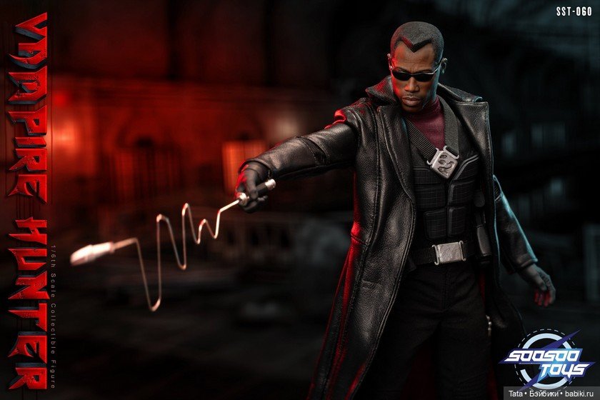 Soosootoys - экшн фигурка Блэйда Уэсли Снайпса (фото 3)