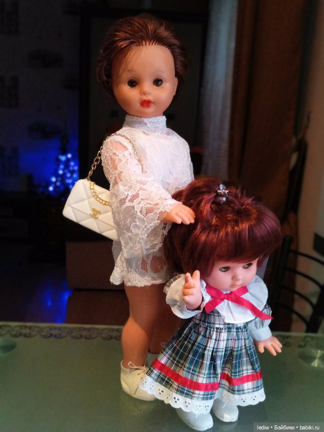 Новая жизнь старых кукол. Низа - дочь полка