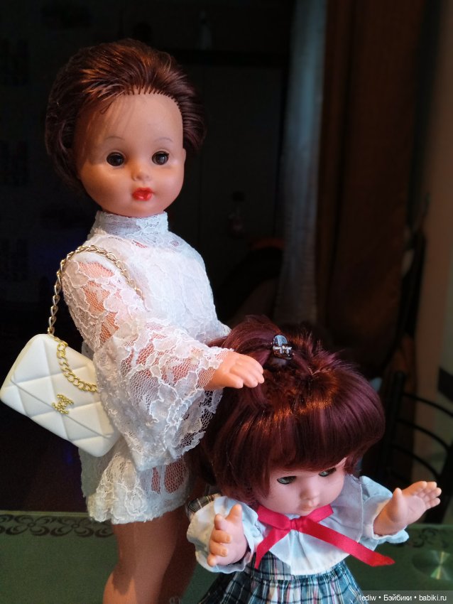 Новая жизнь старых кукол. Низа - дочь полка