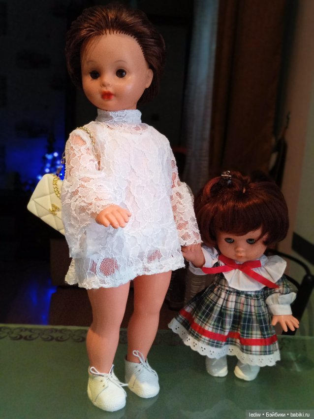 Новая жизнь старых кукол. Низа - дочь полка (фото 9)