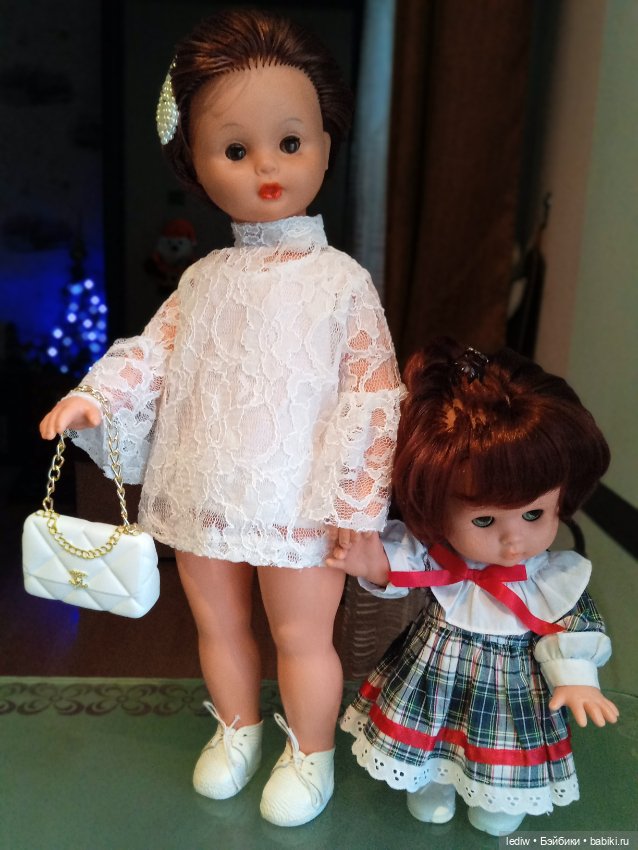Новая жизнь старых кукол. Низа - дочь полка (фото 10)