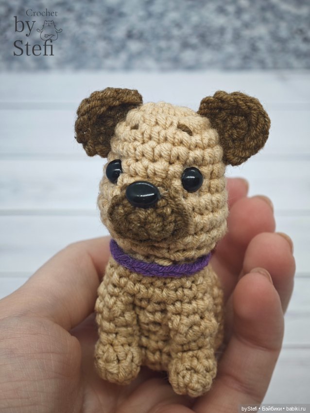 Пёсель — Вязаные игрушки и амигуруми: крючком (фото 6)