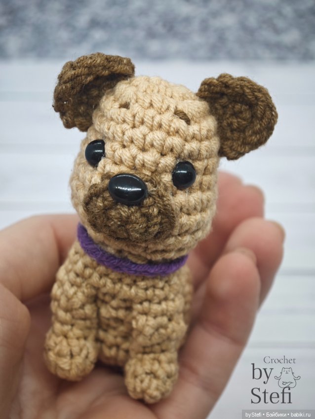 Пёсель — Вязаные игрушки и амигуруми: крючком (фото 7)
