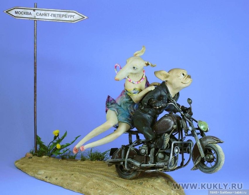 Авторские куклы Ирины Пахомовой