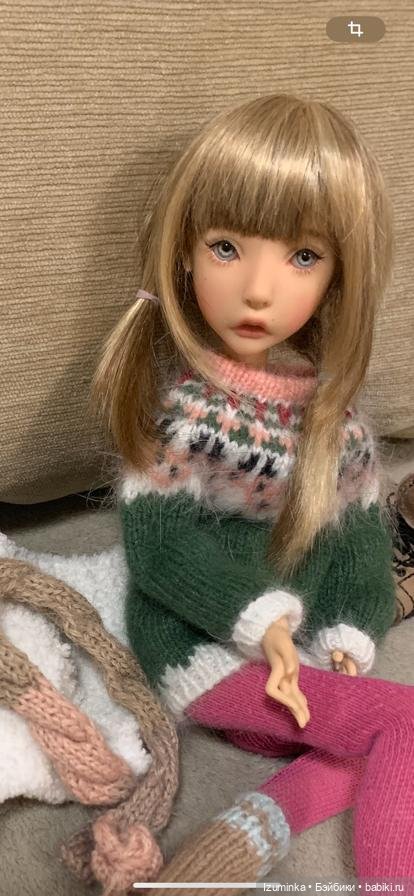 ... Лина приехала! Авторская кукла Татьяны Филенко (фото 3)