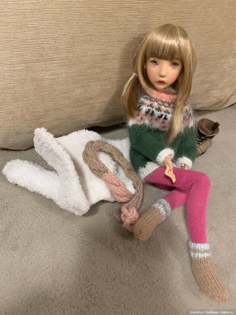 ... Лина приехала! Авторская кукла Татьяны Филенко (фото 9)