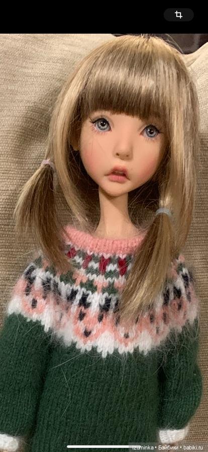 ... Лина приехала! Авторская кукла Татьяны Филенко (фото 2)