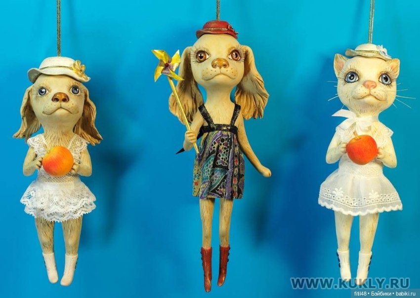 Авторские куклы Ирины Пахомовой
