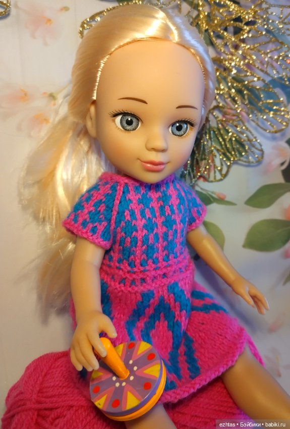 Жаккардовое двустороннее платье для Мэри (фото 9)