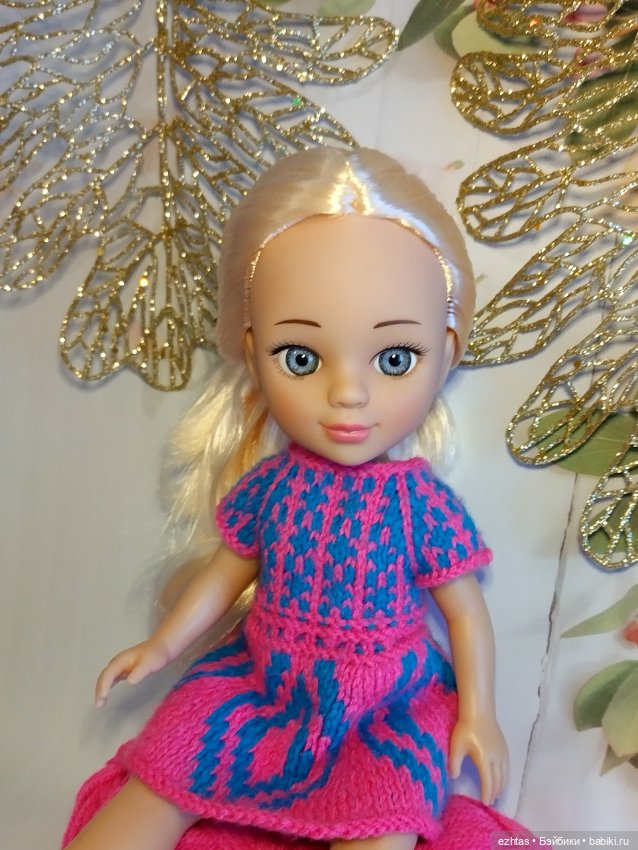 Жаккардовое двустороннее платье для Мэри (фото 7)