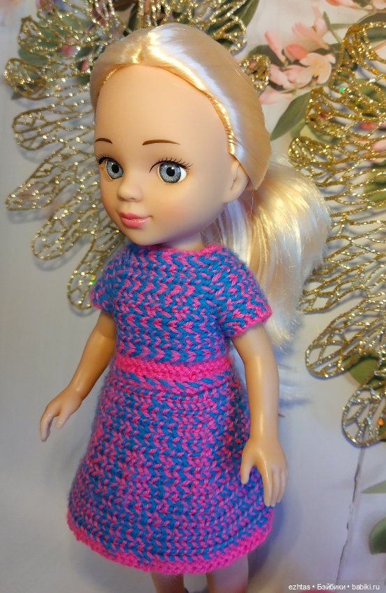 Жаккардовое двустороннее платье для Мэри (фото 4)