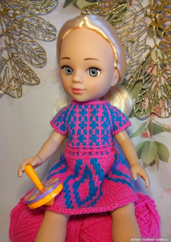 Жаккардовое двустороннее платье для Мэри (фото 10)