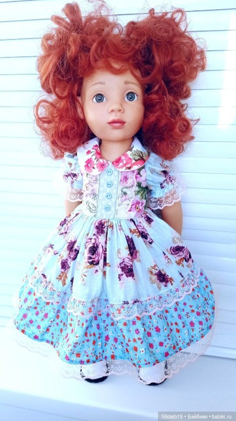 Бесплатная выкройка рукава "фонарик" для кукол ГОТЦ 48-50 см