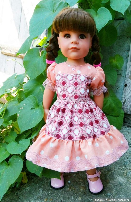 Бесплатная выкройка рукава "фонарик" для кукол ГОТЦ 48-50 см