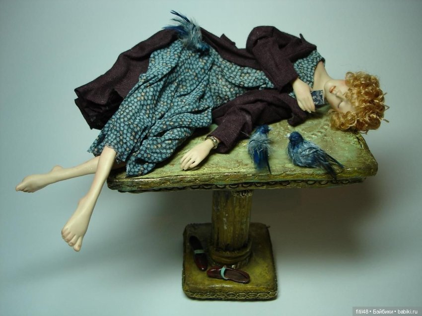 Авторские куклы Натальи Горбуновой (фото 7)