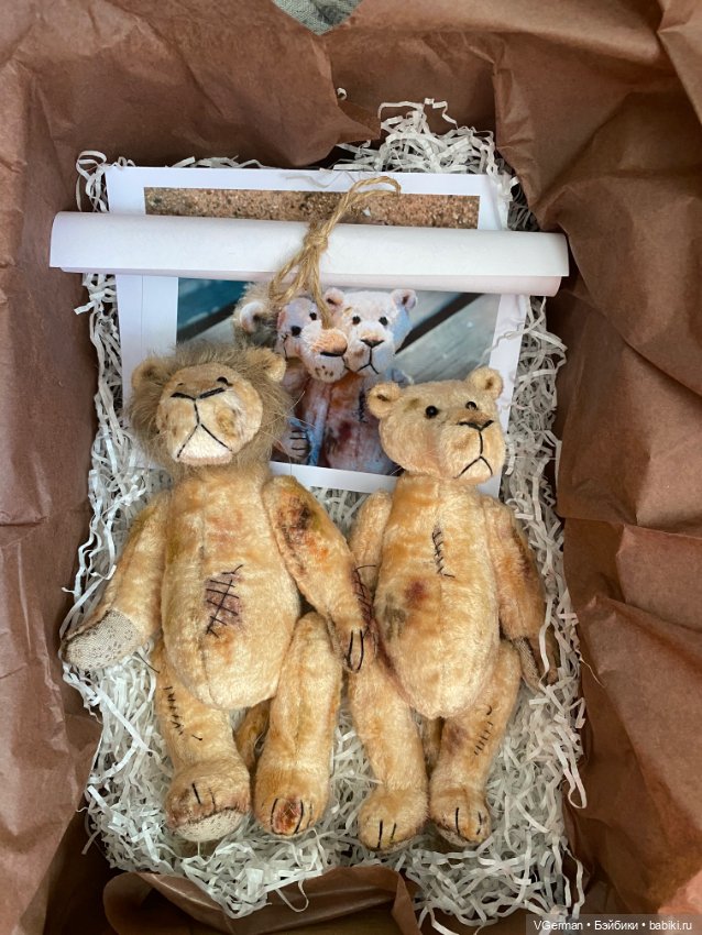 Тедди львы — Авторские мишки Тедди и друзья: фото (фото 6)