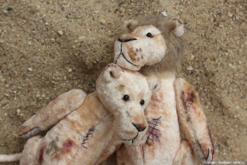 Тедди львы — Авторские мишки Тедди и друзья: фото (фото 2)