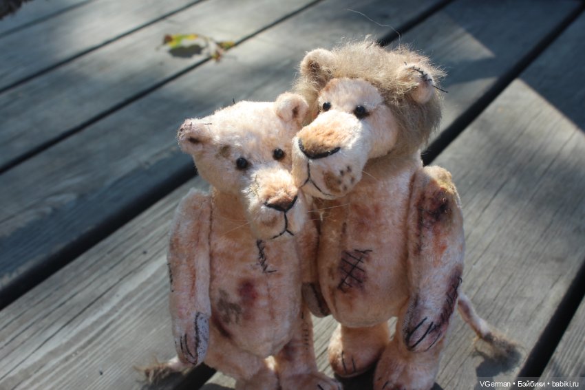 Тедди львы — Авторские мишки Тедди и друзья: фото (фото 3)