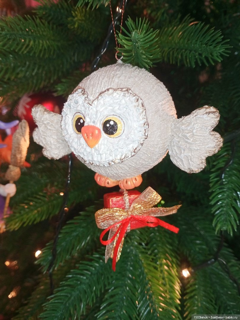 Совушки — Лепка авторских игрушек и папье