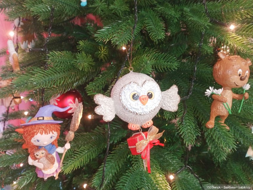 Совушки — Лепка авторских игрушек и папье (фото 9)