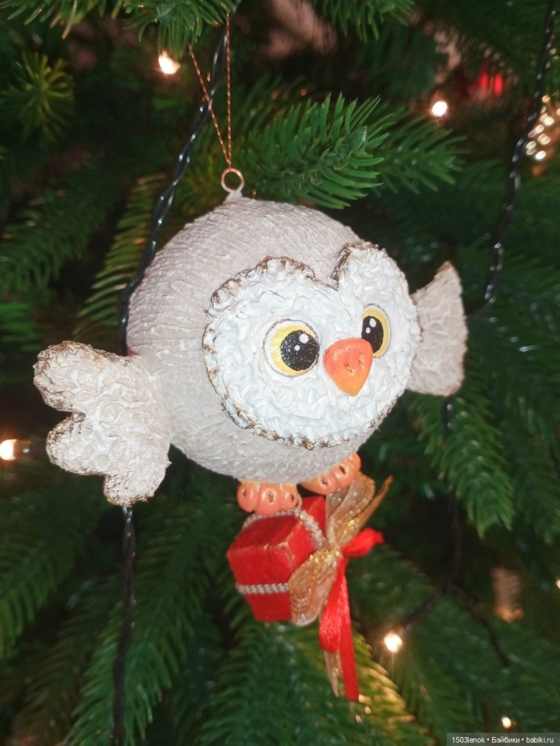 Совушки — Лепка авторских игрушек и папье