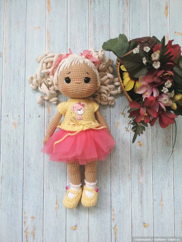 Вязаные куклы — Авторские вязаные куклы: интерьерные (фото 3)