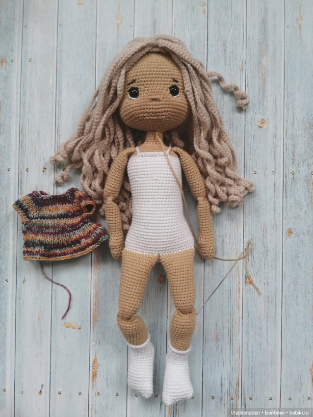 Вязаные куклы — Авторские вязаные куклы: интерьерные (фото 10)