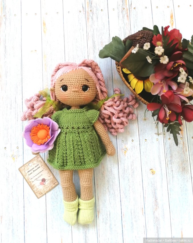 Вязаные куклы — Авторские вязаные куклы: интерьерные (фото 4)