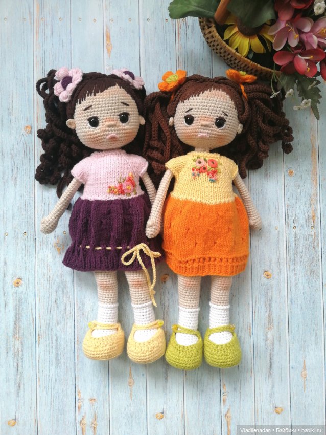 Вязаные куклы — Авторские вязаные куклы: интерьерные (фото 7)