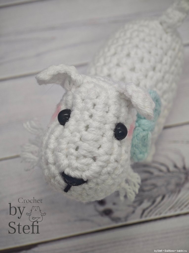 Новый пёсель — Вязаные игрушки и амигуруми: крючком
