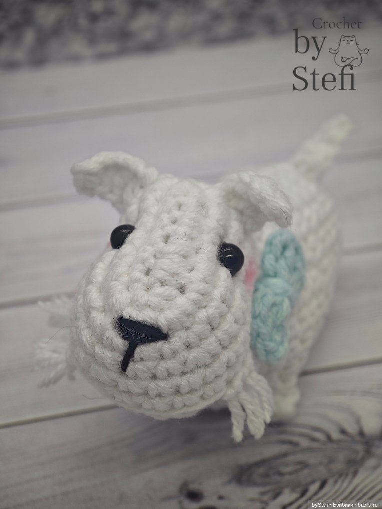 Новый пёсель — Вязаные игрушки и амигуруми: крючком